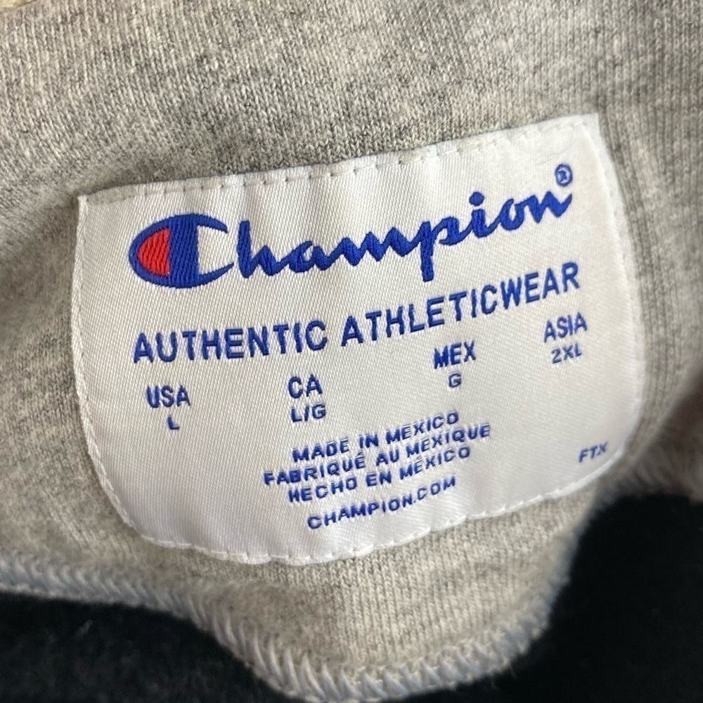 CHAMPION SWEATER WITH HOODIE SIZE L Man - Picture 5 of 5